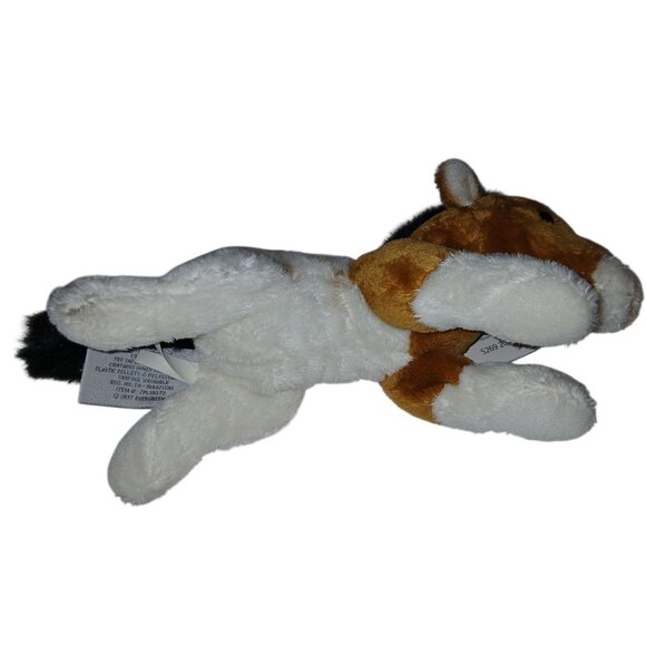 Wildlife Adventures Horse Plush 8" Beanbag Stuffed Animal Brown White Soft Toy - Picture 5 of 7